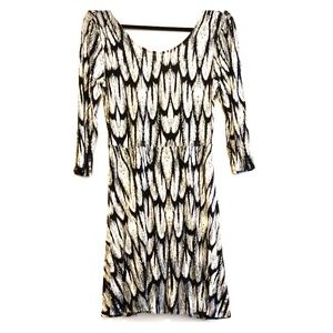 Express Feather Dress